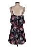 Express Tropical Black Casual Dress Size XS - photo 2