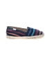 Soludos Stripes Blue Flats Size 6 1/2 - photo 1
