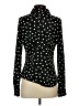Haver Polka Dots Black Long Sleeve Blouse Size S - photo 2