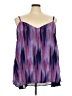 Torrid 100% Polyester Purple Sleeveless Blouse Size 4X Plus (4) - photo 1