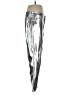 Gap 100% Polyester Metallic Silver Casual Pants Size 32 waist - photo 4