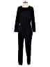 Eileen Fisher Solid Black Jumpsuit Size M - photo 1