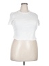 Shein Curve White Short Sleeve Turtleneck Size 18 Plus (3) - photo 1