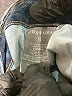 Just USA 100% Cotton Hearts Blue Jeans Size 8 - photo 8