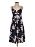 Assorted Brands Floral Black Casual Dress Size S - photo 1