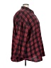 Unbranded 100% Polyester Plaid Red Long Sleeve Blouse Size 5X - photo 4