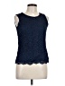 Blair Blue Sleeveless Blouse Size 10 - photo 1