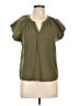 Universal Thread Green Short Sleeve Blouse Size L - photo 1