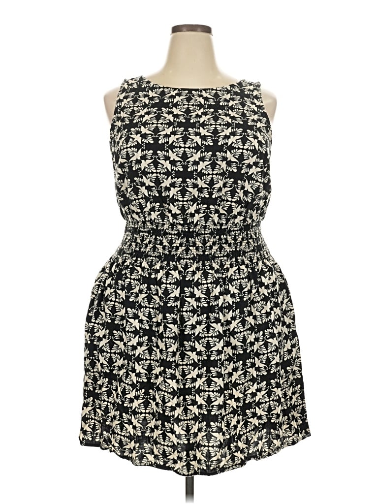Pre-owned Universal Thread Casual Dress In Black