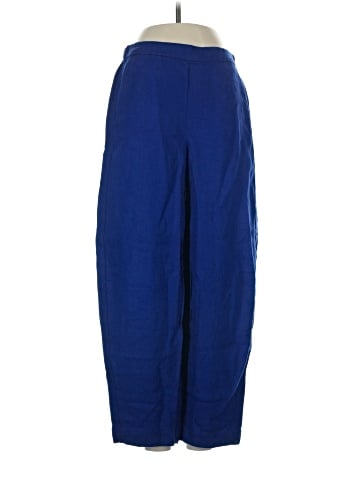 Madewell Barrel-Leg Crop Pants in 100% Linen (view 1)