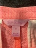 Lilly Pulitzer 100% Cotton Chevron-herringbone Pink Shorts Size 2 - photo 3