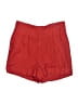Express Solid Red Shorts Size 4 - photo 1