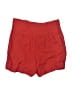 Express Solid Red Shorts Size 4 - photo 2