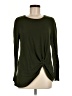 Shein 100% Polyester Green Long Sleeve Top Size 6 - photo 1