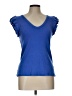 Express Blue Short Sleeve Top Size L - photo 1