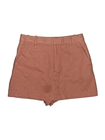 Zara Khaki Shorts (view 1)