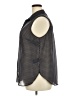 H&M Polka Dots Gray Sleeveless Button-Down Shirt Size 18 - photo 5