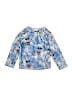 Gap Print Blue Long Sleeve T-Shirt Size 3 - photo 1