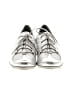 Stuart Weitzman Metallic Silver Gray Sneakers Size 7 - photo 2