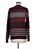 Levi's 100% Cotton Stripes Burgundy Pullover Sweater Size M - photo 2