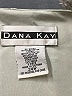Dana Kay 100% Polyester Green Sleeveless Blouse Size 24 waist - photo 7