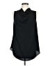 Lark & Ro 100% Polyester Black Sleeveless Blouse Size M - photo 1
