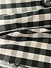 Assorted Brands Checkered-gingham Black 3/4 Sleeve Button-Down Shirt Size 6 - photo 8