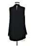 Lark & Ro 100% Polyester Black Sleeveless Blouse Size M - photo 2