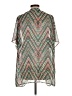 Hint 100% Polyester Green Kimono Size L - photo 2