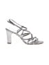 Adrianna Papell 100% Leather Silver Sandals Size 8 - photo 1
