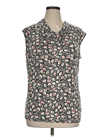 Anne Klein Sleeveless Button-Down Shirt (view 1)