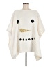 Collection Eighteen 100% Polyester Ivory Poncho One size - photo 1