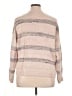 Splendid Stripes Tan Cashmere Pullover Sweater Size XL - photo 2