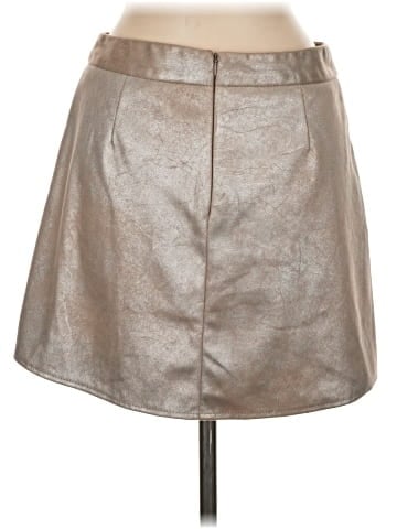Cupcakes & Cashmere Faux Leather Skirt (view 2)