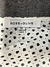 Rose + Olive Ivory 3/4 Sleeve Blouse Size 2X - photo 7