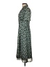 Jason Wu 100% Polyester Print Blue Casual Dress Size 2 - photo 5