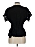 Max Studio Black Short Sleeve Blouse Size L - photo 2