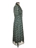 Jason Wu 100% Polyester Print Blue Casual Dress Size 2 - photo 4
