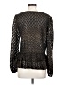 Halogen 100% Polyester Black Long Sleeve Blouse Size XS - photo 2