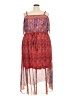 Avenue 100% Polyester Paisley Red Casual Dress Size 26 - 28 Plus - photo 1