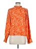 Unbranded Orange Long Sleeve Blouse Size M - photo 1