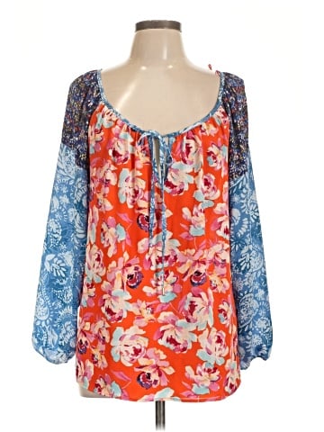 The Pioneer Woman 3/4 Sleeve Blouse (view 1)