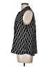 Banana Republic 100% Polyester Black Sleeveless Blouse Size L - photo 5