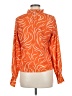 Unbranded Orange Long Sleeve Blouse Size M - photo 2