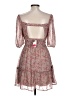 Trixxi 100% Polyester Paisley Brown Casual Dress Size L - photo 2