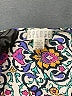 Spense 100% Polyester Silver Short Sleeve Blouse Size L - photo 7