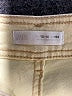 Zara Yellow Khakis Size 13 - 14 - photo 4