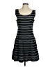 Max Studio Stripes Black Casual Dress Size S - photo 1