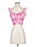 Shein 100% Polyester Pink Sleeveless Blouse Size 4 - photo 1