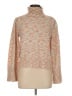 LC Lauren Conrad Tweed Multi Color Tan Turtleneck Sweater Size M - photo 1